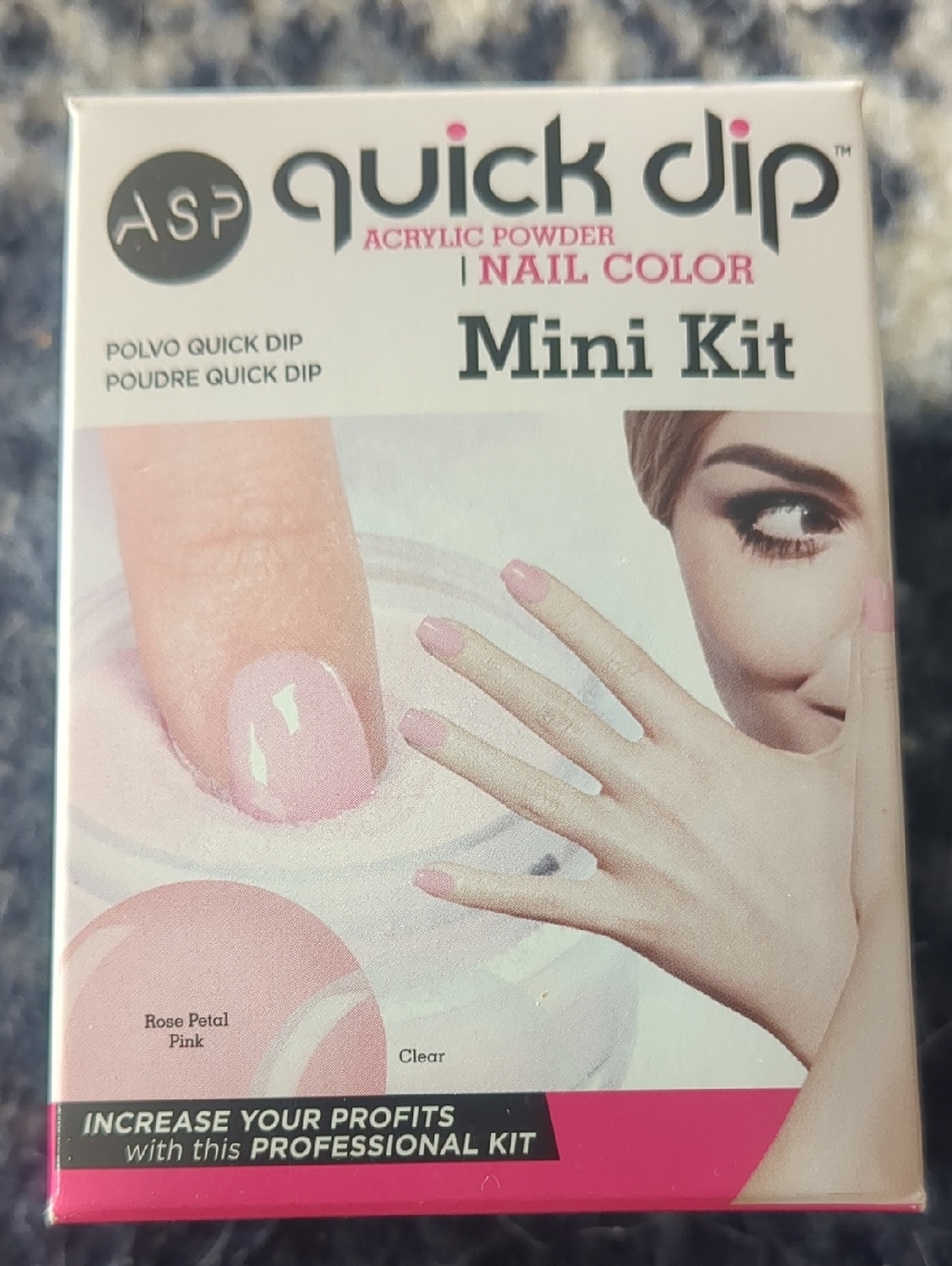 ASP Quick Dip Mini Kit - Rose Petal Pink
